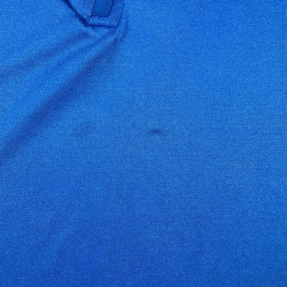 Under Armour HeatGear 1/4 Zip Pullover Blue Long Sleeve Loose Men's Small